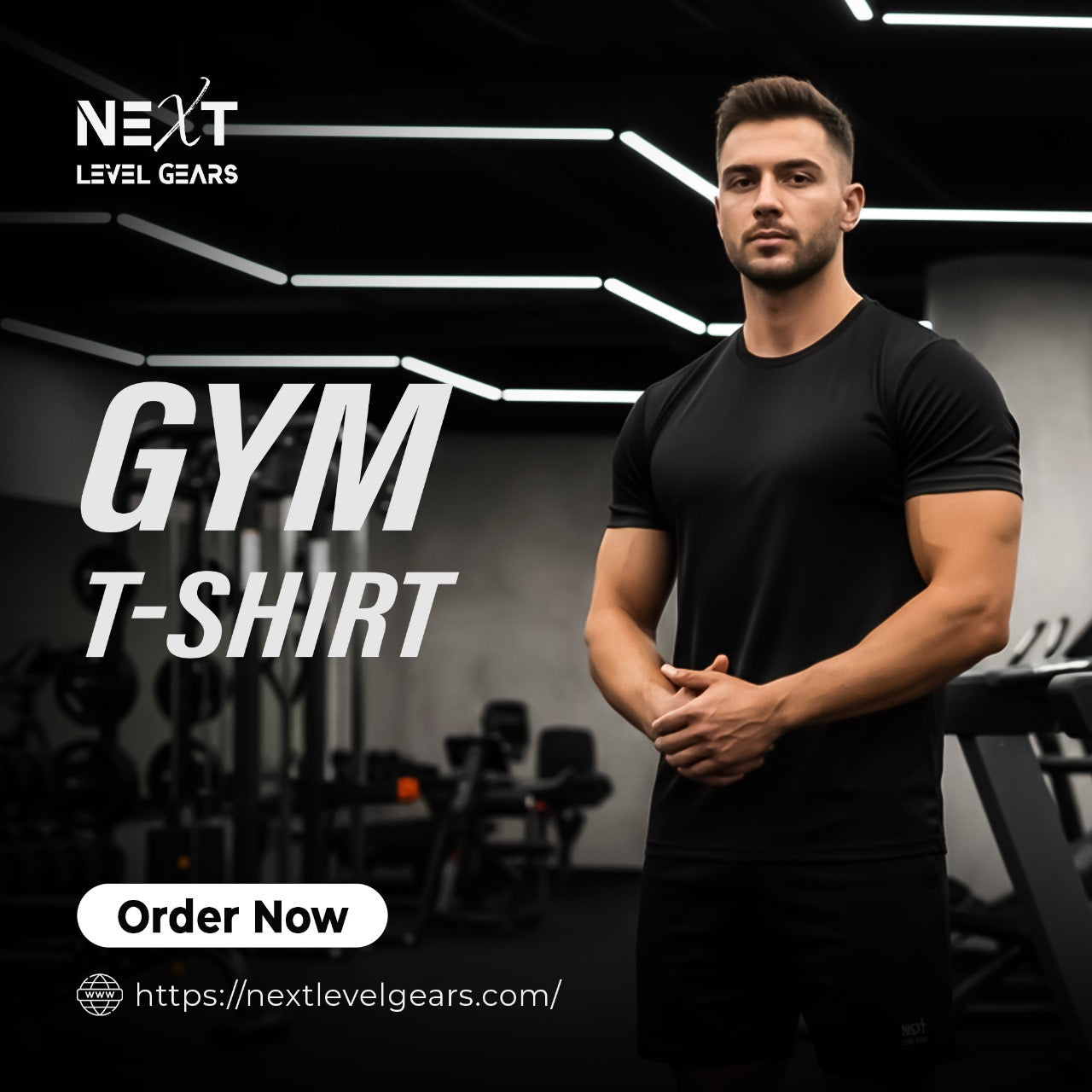 DOTED GYM SHIRT