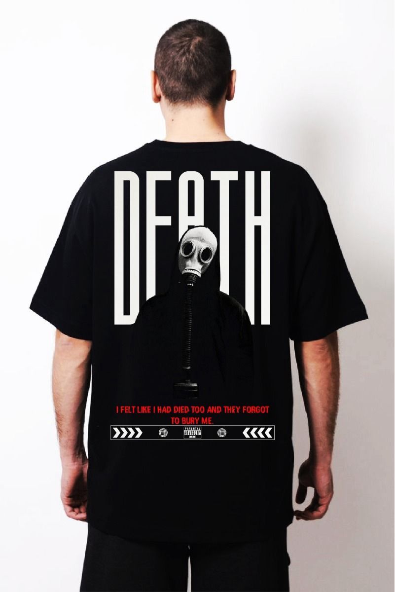 Death Oversized Graphic Tee